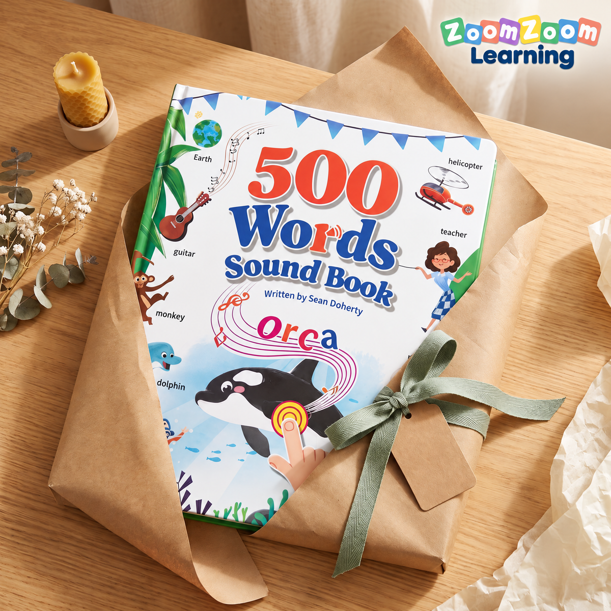 ZoomZoom Learning 500 Words Sound Book