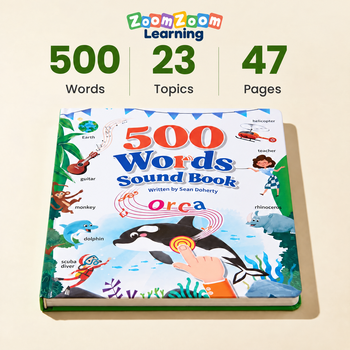 ZoomZoom Learning 500 Words Sound Book