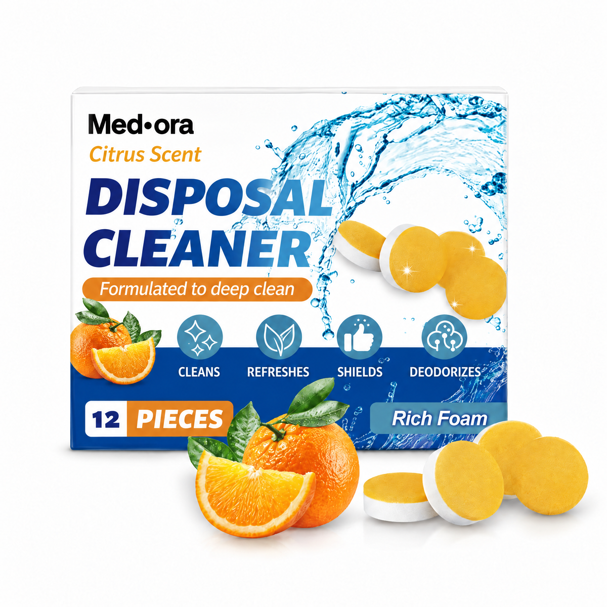 Garbage Disposal Cleaner Deodorizer Tablets